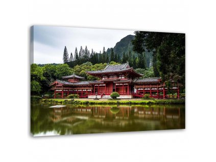 Obraz na plátně Japonský chrám