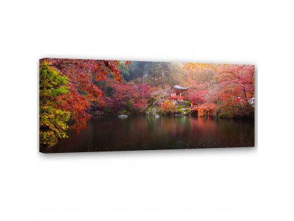 Obraz na plátně Japonsko v podzimních barvách