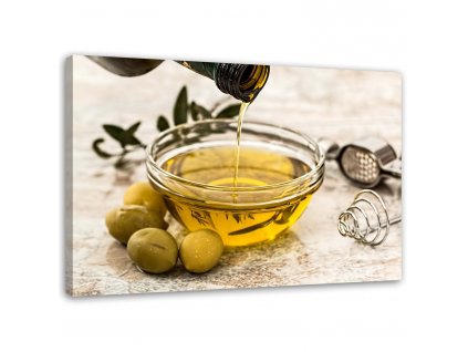 Obraz na plátně Olivový olej