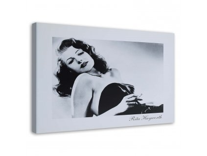 Obraz na plátně Rita Hayworth - portrét divy