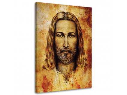 Obraz na plátně Turínské plátno tvář Ježíše Krista