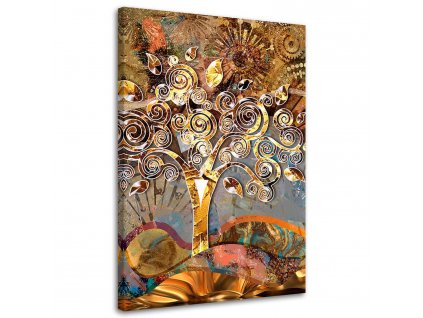 Obraz na plátně Strom života - Gustav Klimt, reprodukce