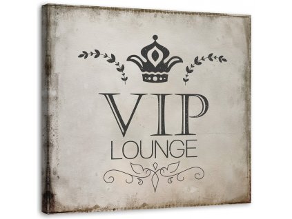 Obraz na plátně Znamení Vip lounge