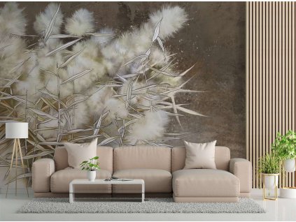 Fototapeta Pampas grass, boho