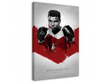 Obraz na plátně Americký boxer Muhammad Ali - Nikita Abakumov
