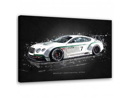 Obraz na plátně Bentley continental gt3r - Gab Fernando