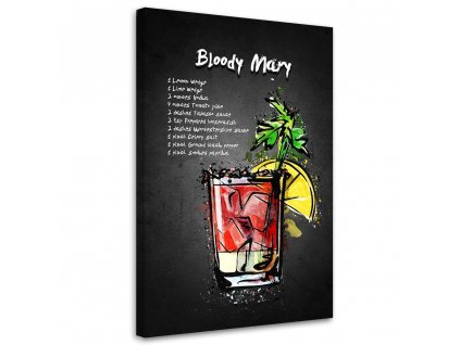 Obraz na plátně Koktejl Bloody Mary - Gab Fernando