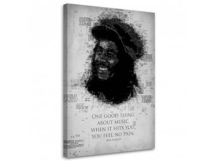 Obraz na plátně Zpěvák Bob Marley - Gab Fernando