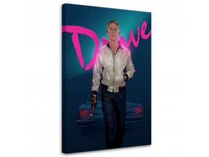 Obraz na plátně Drive, Ryan Gosling - Nikita Abakumov