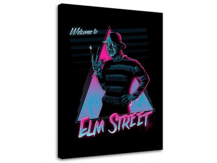 Obraz na plátně Noční můra v Elm Street, Freddy Krueger - DDJVigo
