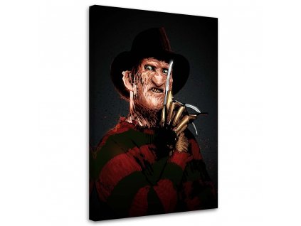 Obraz na plátně Noční můra v Elm Street, Freddy Krueger - Nikita Abakumov
