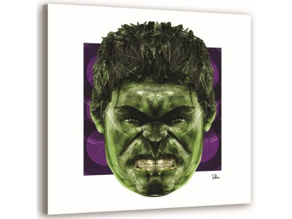 Obraz na plátně Zelená hlava Hulka - Rubiant