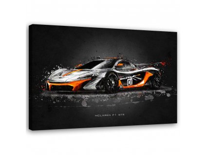 Obraz na plátně Mclaren P1 GTR - Gab Fernando