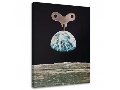 Obraz na plátně Planeta Země jako hrací skříňka - Lili Chartrand