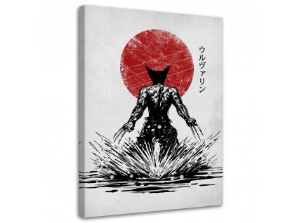Obraz na plátně Samuraj v boji - DDJVigo