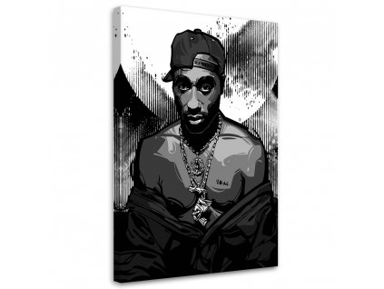 Obraz na plátně 2Pac, Tupac Shakur - Nikita Abakumov