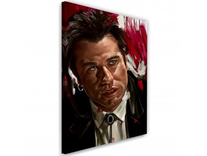 Obraz na plátně Pulp Fiction, John Travolta alias Vincent Vega - Dmitry Belov