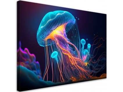 Obraz na plátně Majestátní medúza