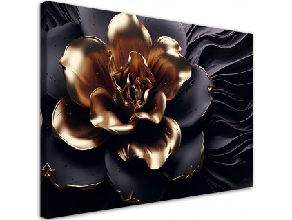 Obraz na plátně Zlatý květ
