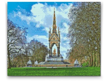 Diamantové malování Hyde Park, Londýn