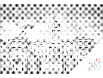 Tečkování Zámek Charlottenburg
