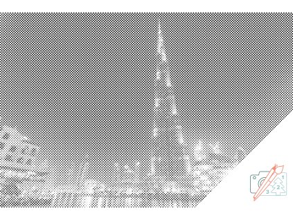 Tečkování Burj Khalifa, Dubaj