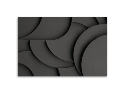 Obraz na plátně Tmavá textura 3D