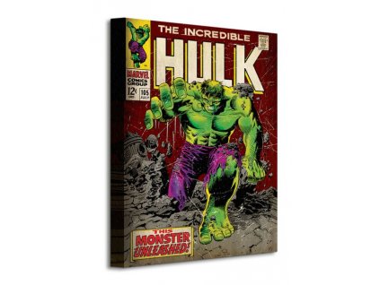 Obraz na plátně Marvel Neuvěřitelný Hulk (Monster Unleashed)