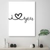 Obraz na plátně Miluji tě