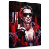 Obraz na plátně Terminátor, Arnold Schwarzenegger portrét - Dmitry Belov