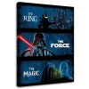 Obraz na plátně Koláž Star Wars, Pán prstenů, Harry Potter - DDJVigo