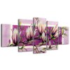 Ručně malovaný obraz Sladké magnólie - 5 dílný