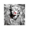 Obraz s hodinami Elektrizující Marilyn Monroe