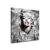 Obraz s hodinami Elektrizující Marilyn Monroe
