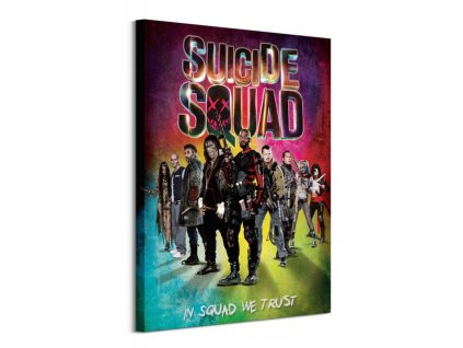 Vászonkép DC Comics Suicide Squad (Neon)