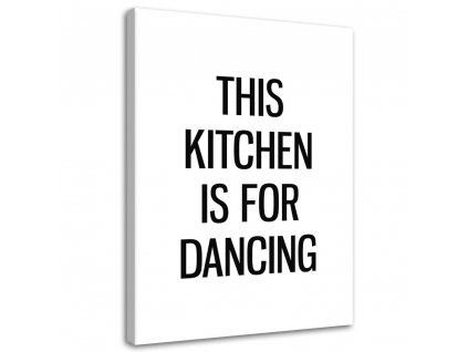Vászonkép Táncoló konyha