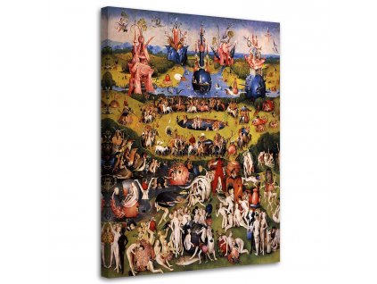 Vászonkép Édenkert - Hieronymus Bosch, reprodukció