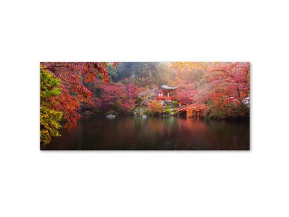 Vászonkép Japán az őszi színekben