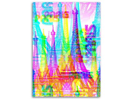 Vászonkép Neon Párizs