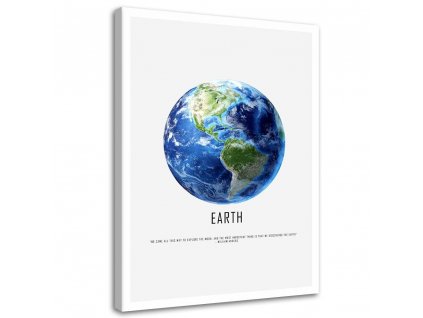 Vászonkép Föld bolygó