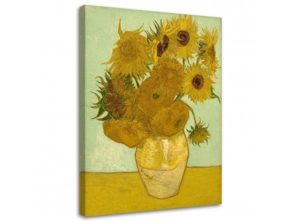 Vászonkép Napraforgók - Vincent van Gogh reprodukció