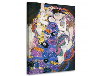 Vászonkép Szüzek - Gustav Klimt, reprodukció