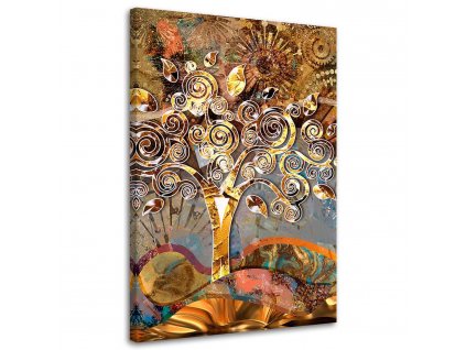 Kép A szerelem fája - Gustav Klimt, reprodukció