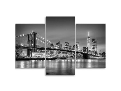 Vászonkép Brooklyn híd - 3 részes