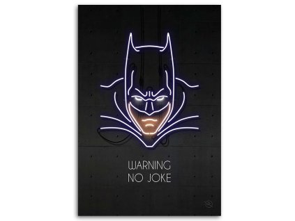 Vászonkép Batman neon - Rubiant