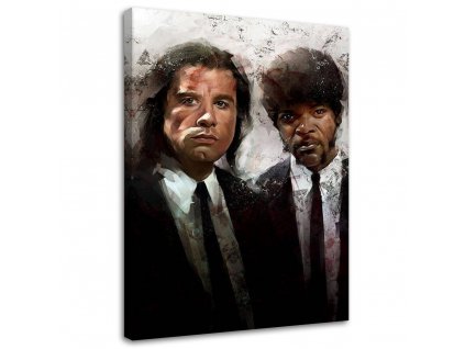 Vászonkép Pulp Fiction, Vincent és Jules - Dmitry Belov