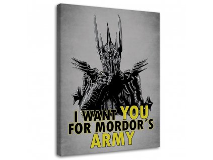 Vászonkép A Gyuruk Ura, Mordor serege - DDJVigo