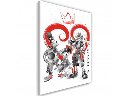 Vászonkép Kingdom Hearts - Dr.Monekers