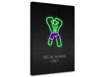 Vászonkép Neon Hulk - Rubiant
