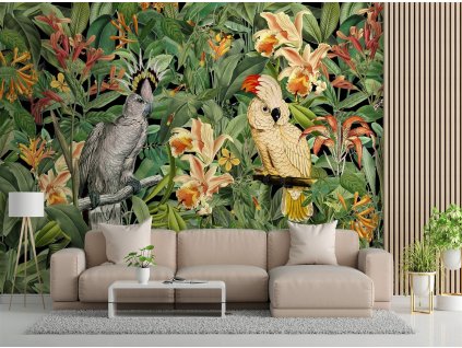 Fotótapéta Két papagáj trópusi - Andrea Haase